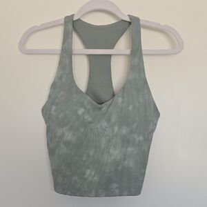 Fabletics Sage Green Crop Top